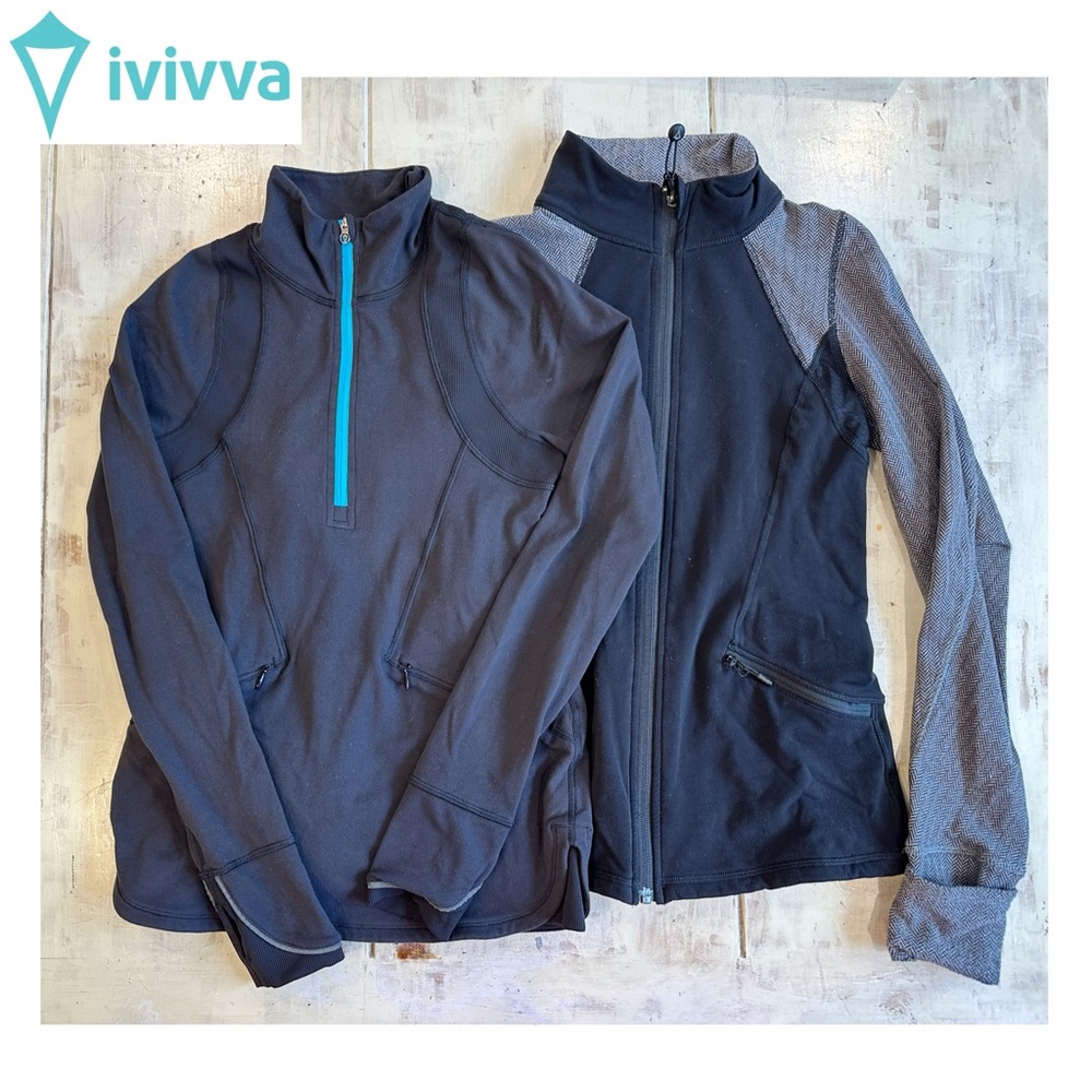 Ivivva Jacket and Quarter Zip By Lululemon Sz. 12